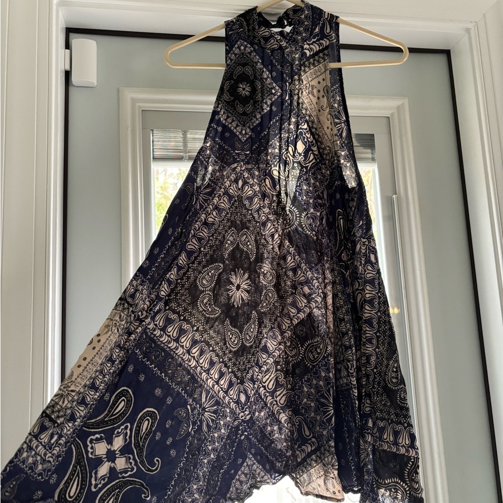 FREE PEOPLE Paisley Flowy Tank